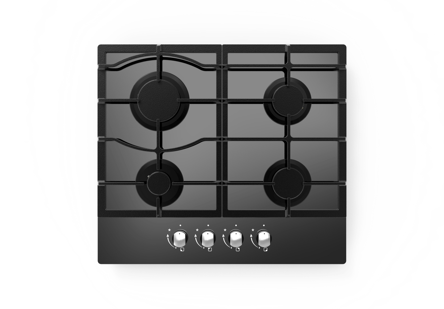 SO 30 Gas on glass hob 60cm - OSLA Home