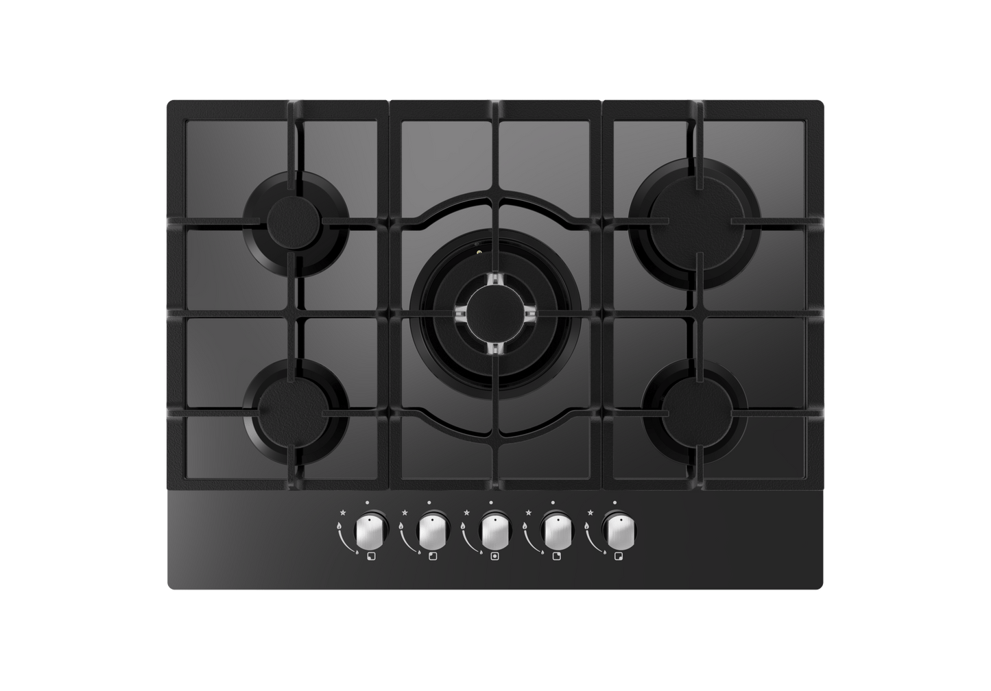 SO 30 Gas on glass hob 70cm - OSLA Home