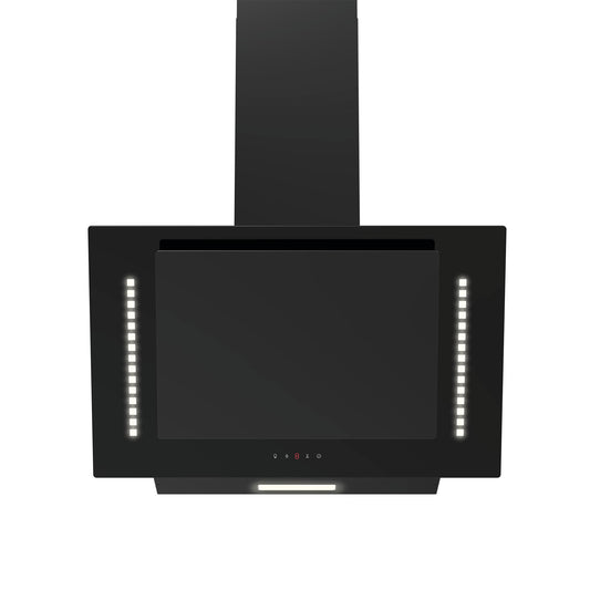 SO 30 White LED angled glass hood 60cm - OSLA Home