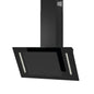 SO 30 White LED angled glass hood 70cm - OSLA Home