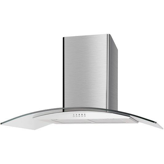 SO 10 Curved glass hood 90cm - OSLA Home