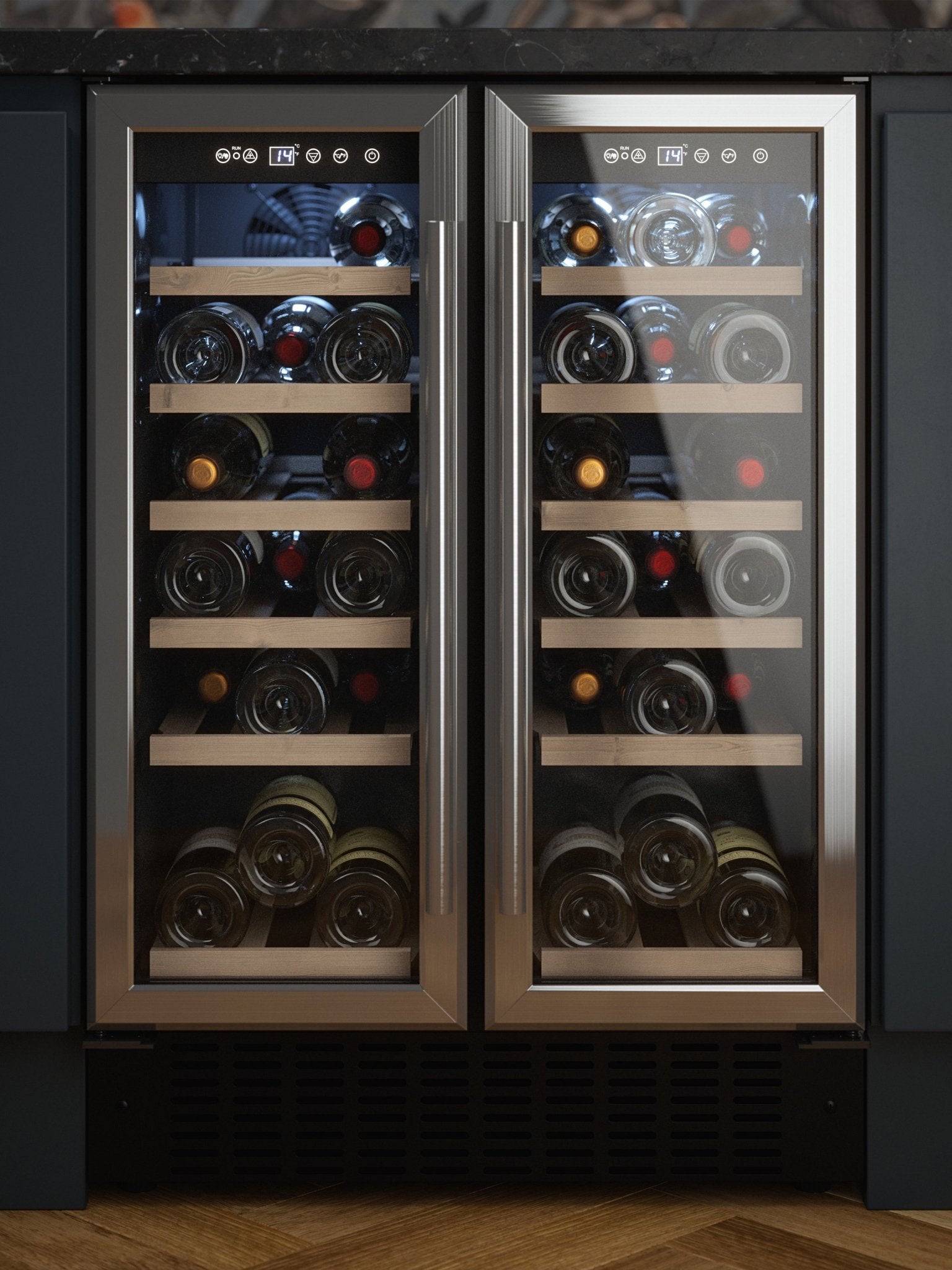 SO 30 Wine cooler 60cm twin door - OSLA Home